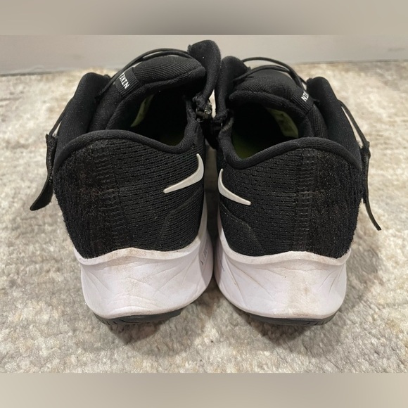 Nike Air Zoom Pegasus 38 Black & White Side Zip Velcro Closure Women’s Size 9 - Picture 10 of 15